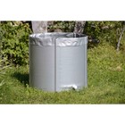 Бочка мягкая, 500 л, ПВХ, высота 100 см, с крышкой - Фото 1