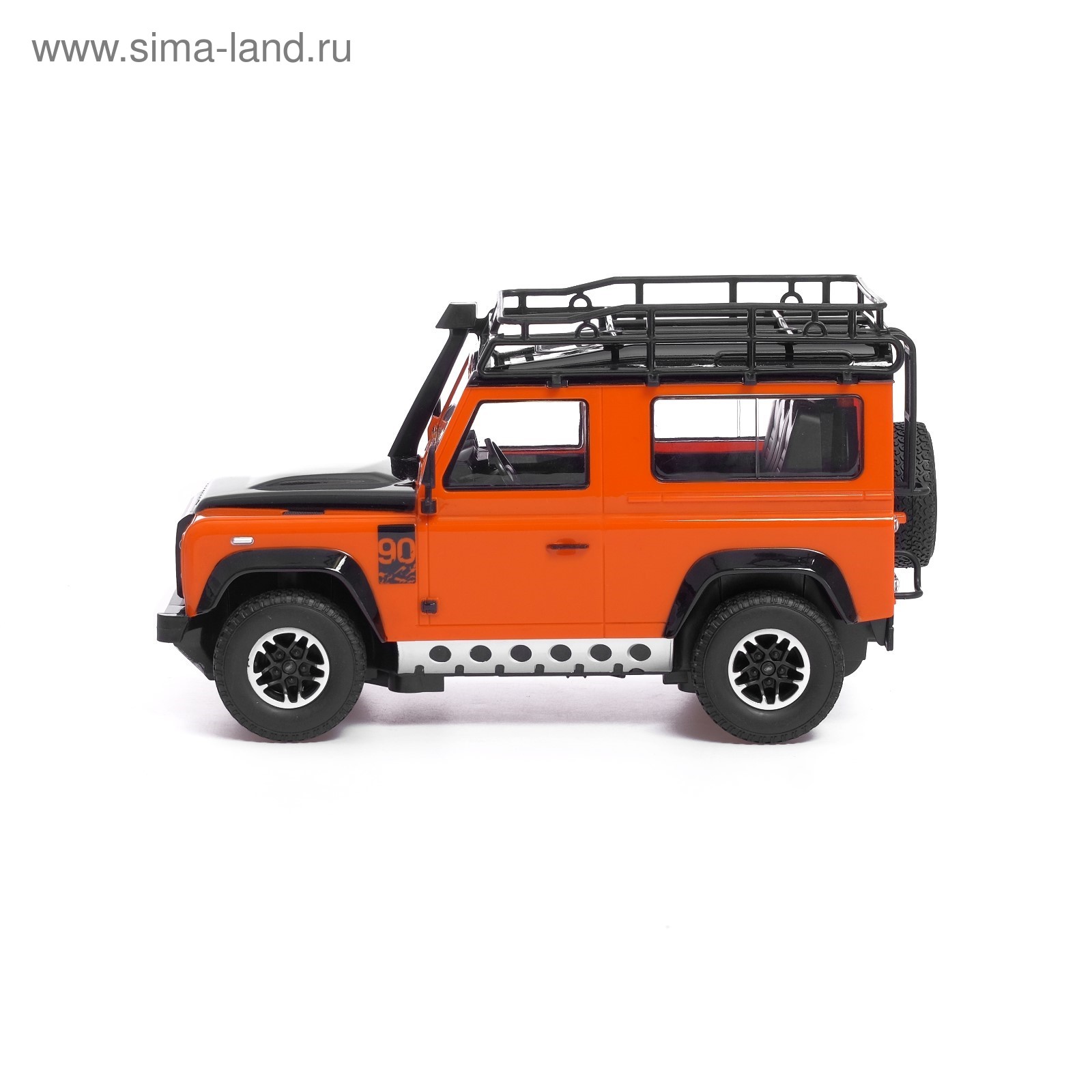 Машина радиоуправляемая Land Rover Defender, 1:16, полный привод, 4WD,  работает от аккумулятора, МИКС (4967650) - Купить по цене от 2 142.00 руб.  | Интернет магазин SIMA-LAND.RU