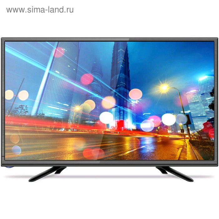 Телевизор Erisson 22FLM8000T2, 22", 1920х1080, DVB-T/T2/C, 1xHDMI, 1xUSB, чёрный - Фото 1