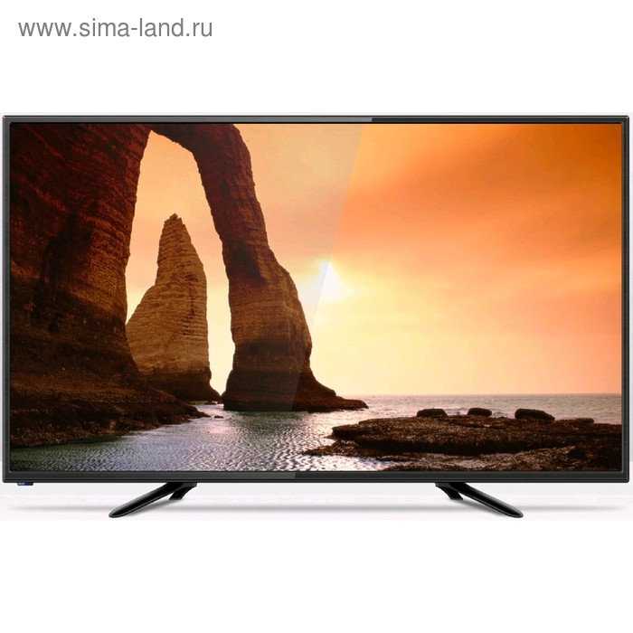 Телевизор Erisson 32LM8020T2, 32", 1366х768, DVB-T/T2/C, 2хHDMI, 1xUSB, чёрный - Фото 1