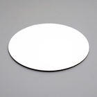 Подложка для торта, круглая, золото - белый, 22 см, 1.5 мм 4946973