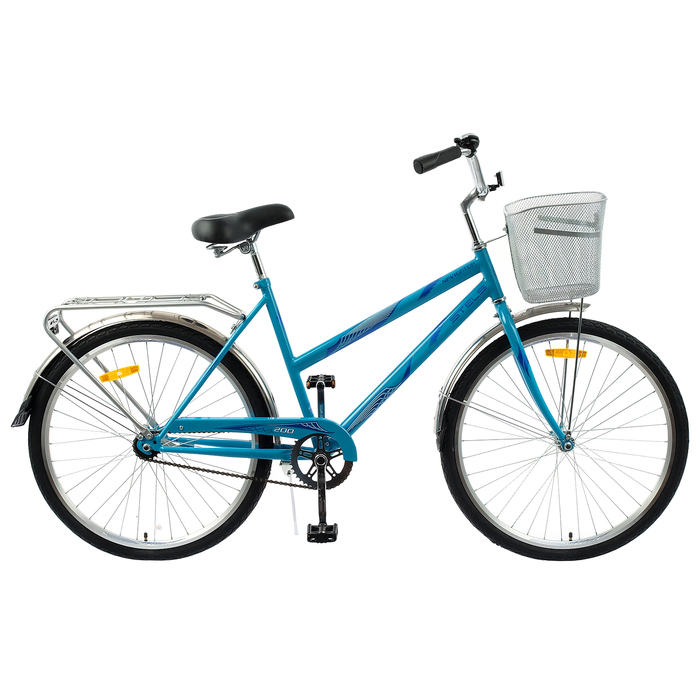Велосипед 26&quot; Stels Navigator-200 Lady, Z010, цвет бирюзовый, размер рамы 19&quot;