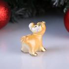 Свеча декоративная "Бычок со снежинкой", микс, 7,5×4×6,2 см - Фото 3