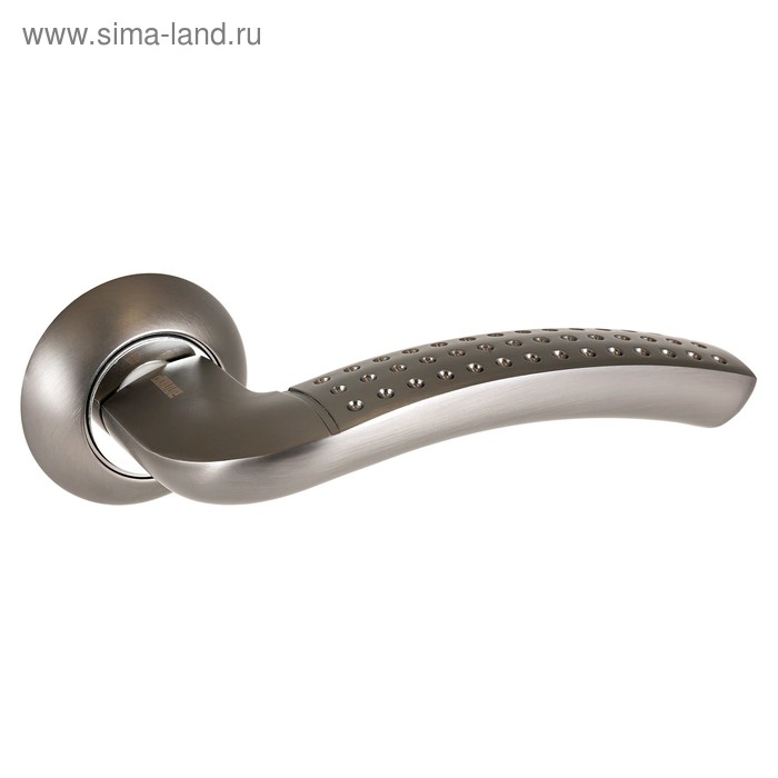 Комплект ручек «АЛЛЮР АРТ ФОСТЕР» MBN (1640) графит - Фото 1