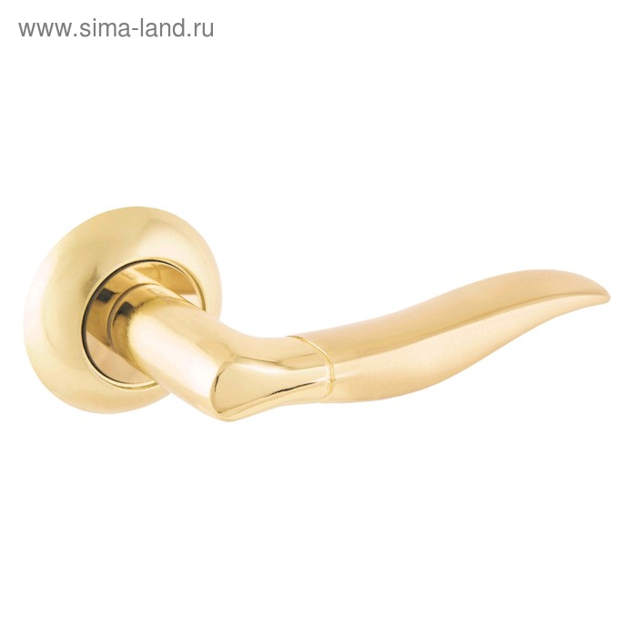 Комплект ручек «АЛЛЮР АРТ »«ВАГНЕР» SB/PB (1276), матовое золото