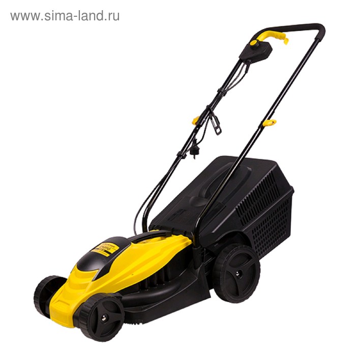 Газонокосилка электрическая CHAMPION EM3110, 1000 Вт, шир./выс. 320/20-60 мм, 30 л - Фото 1