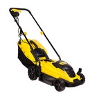 Газонокосилка электрическая CHAMPION EM3313, 1300 Вт, шир./выс. 330/25-65 мм, 35 л - Фото 2