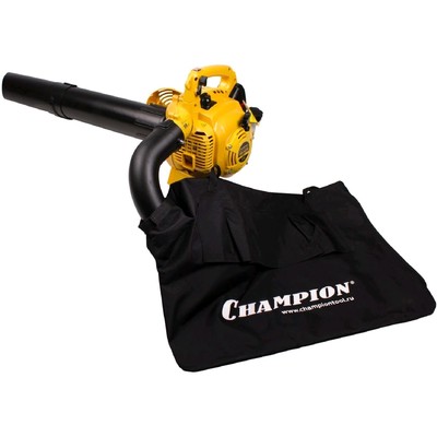 Воздуходувка-измельчитель CHAMPION GBV327S, бензиновая, 0.95 л.с., 700 Вт, 720 м3/ч, 50 л