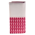 Кошелек молодёжный "Мишка любовь" 2 отдела, отдел для визиток, розово-белый - фото 26006895