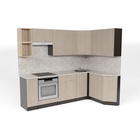 Кухонный гарнитур угловой «Надежда прайм 5», 2300×1500 мм, цвет карамель/венге - Фото 2