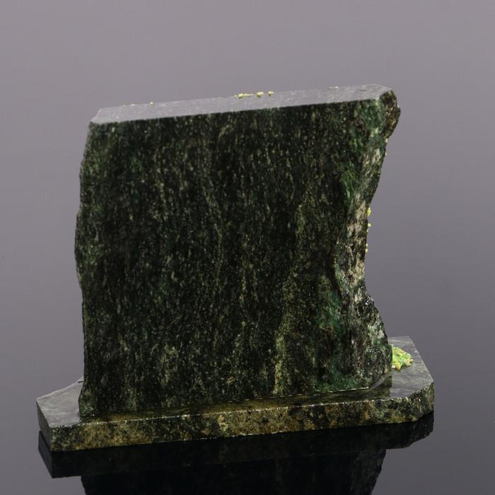 Сувенир-скол "Лес", змеевик, каменная крошка, микс - фото 1889449187