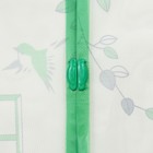 Сетка антимоскитная на магнитах «На полянке», 100×210 см, цвет зелёный - Фото 3