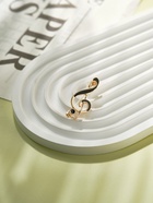 Брошь «Скрипичный ключ» классика, чёрная в золоте - Фото 4