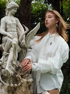 Брошь «Скрипичный ключ» классика, чёрная в золоте - Фото 6