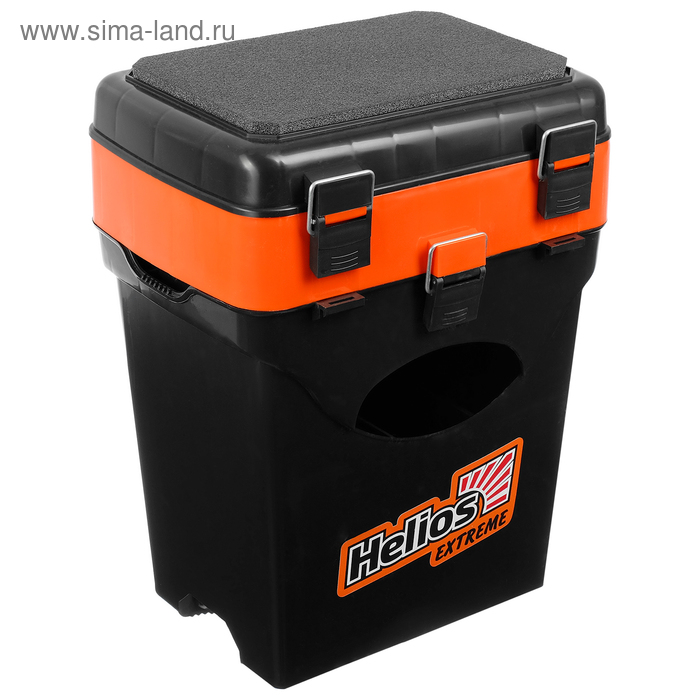 Ящик зимний Helios FishBox 10 л, цвет оранжевый - Фото 1