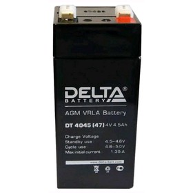 

Аккумуляторная батарея Delta DT 4045 (47), 4 В, 4.5 А/ч