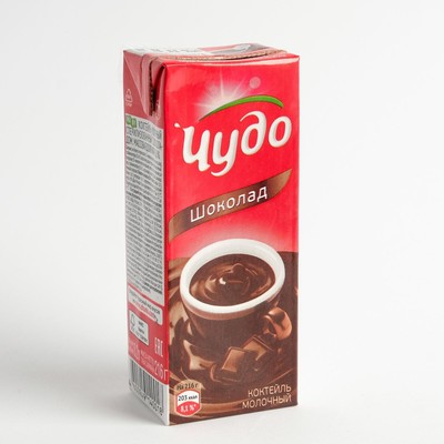 Коктейль молочный ЧУДО шоколад 3% 200г