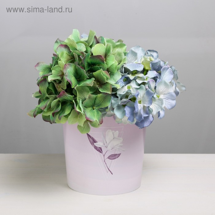 Кашпо для цветов «Beautiful garden», 1,6 л, 14 х 14 см - Фото 1