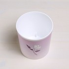 Кашпо для цветов «Beautiful garden», 1,6 л, 14 х 14 см - Фото 4