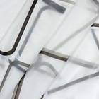 Штора для ванной комнаты Доляна «Квадраты», 180×180 см, PEVA - Фото 4