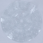 Коврик в раковину "Букет ромашек" 29х29 см, прозрачный - Фото 1