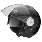 Шлем открытый HX137, матовый, чёрный, M - Фото 2