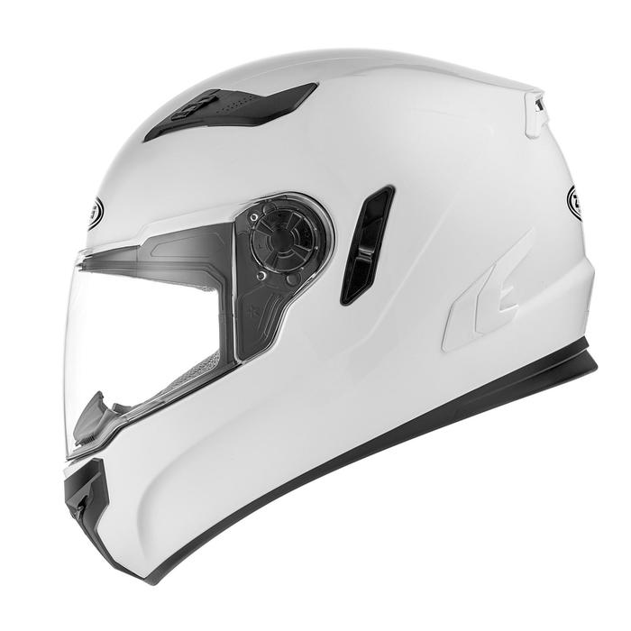 Шлем интеграл ZS-813A, глянцевый, белый, L - Фото 1