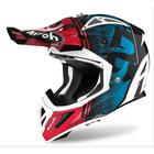 Шлем кроссовый AVIATOR ACE, глянец, размер XL, синий, красный - Фото 1