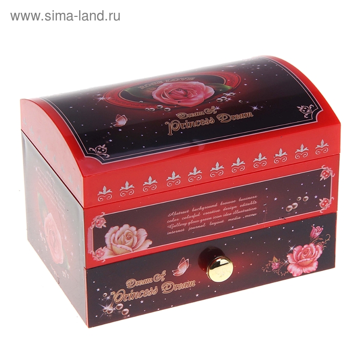 Шкатулка музыкальная "Ларец чудес" 15х10х10 см - Фото 1