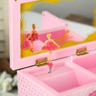 Шкатулка музыкальная "Розовый шкафчик с сюрпризами" 18х18х12 см - Фото 3