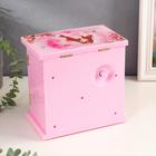 Музыкальная шкатулка «Шкафчик модницы», пластик, 18×18×12 см - Фото 4