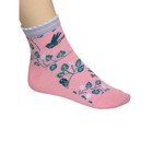 Носки для девочек, размер 12-14 см, цвет голубой, розовый, 2 пары - Фото 3