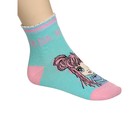 Носки для девочек, размер 14-16 см, цвет голубой, розовый, 2 пары - Фото 2