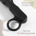 Набор ножниц: портновские 9", 23 см, универсальные 5", 13,2 см, для обрезки ниток 12,7 см, цвет чёрный - Фото 8