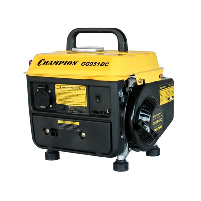 Генератор CHAMPION GG951DC, 2Т, 1.36 л.с., 720 Вт, 220/12 В, 4.2 л, ручной старт