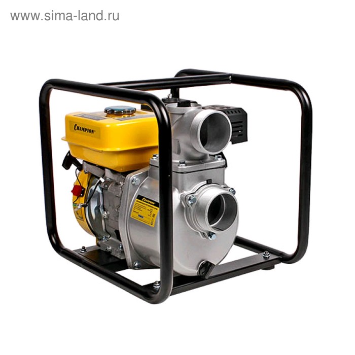 Мотопомпа бензиновая CHAMPION GP80, 4Т, 7 л.с., 5.15 кВт, d=76 мм, 1000 л/мин, 8/28 м