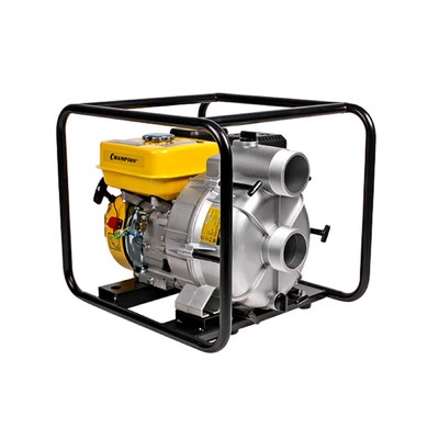 Мотопомпа бензиновая CHAMPION GTP80, для грязной воды, 7 л.с., 5.15 кВт, d=76 мм, 1300 л/мин