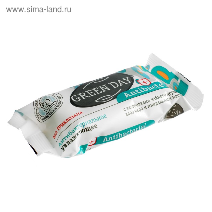 Антибактериальное мыло Green Day, увлажняющее, 90 г - Фото 1