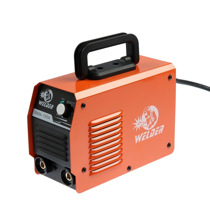Сварочный аппарат Welder MMA-190A, 4.8 кВт, 20-190 А, ПВ 70%, d=1.6-3.2 мм