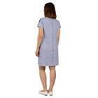 Платье домашнее женское , цвет белый/полоска, размер 48 - Фото 7