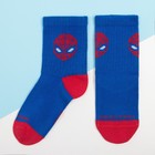 Набор носков "Человек-Паук" 2 пары, красный/синий, 16-18 см - Фото 2