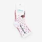 Набор носков "Minnie", Минни Маус 2 пары, цвет красный/белый, 18-20 см - Фото 6