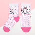 Набор носков "Marie", Коты аристократы 2 пары, белый/серый, 12-14 см - Фото 3