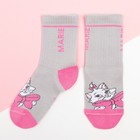 Набор носков "Marie", Коты аристократы 2 пары, цвет белый/серый, 14-16 см - фото 21063900