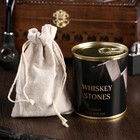 Набор камней для виски "Whiskey stones", в консервной банке, 9 шт. - фото 9727176