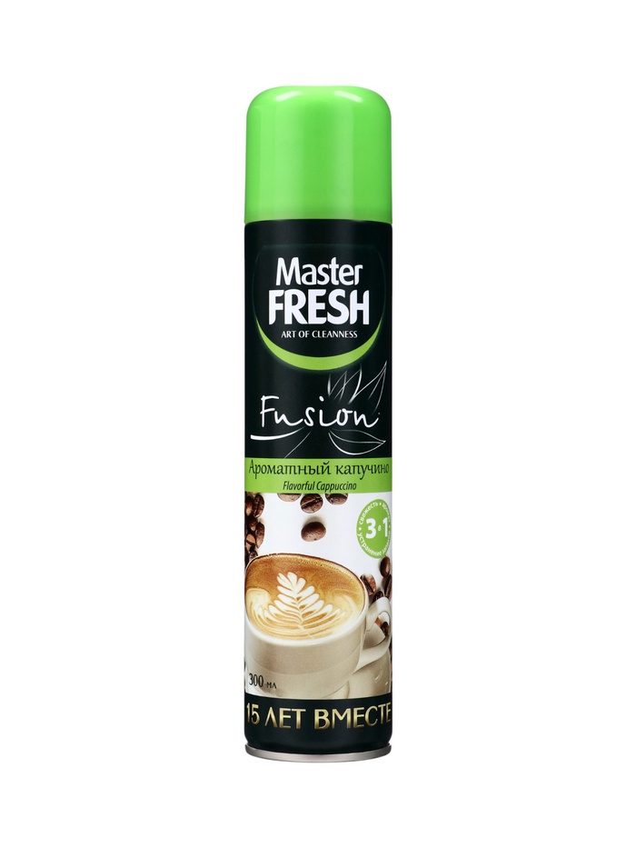 Освежитель воздуха Master FRESH, Ароматный Капучино 300 мл - Фото 1