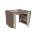 Стол книжка 880х300/900/1700/2280х740 Ясень шимо темный/светлый - Фото 4