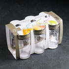 Набор стаканов «Флора», 230 мл, 6 шт, с гравировкой и напылением - фото 24595254