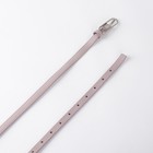 Ремень женский, ширина 1,5 см, пряжка металл, цвет розовый - Фото 3