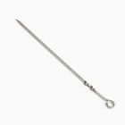 Шампур узбекский с ручкой-кольцом, рабочая длина - 40 см, ширина - 15 мм, толщина - 2.5 мм - Фото 2